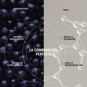 Combinación de resveratrol y nad